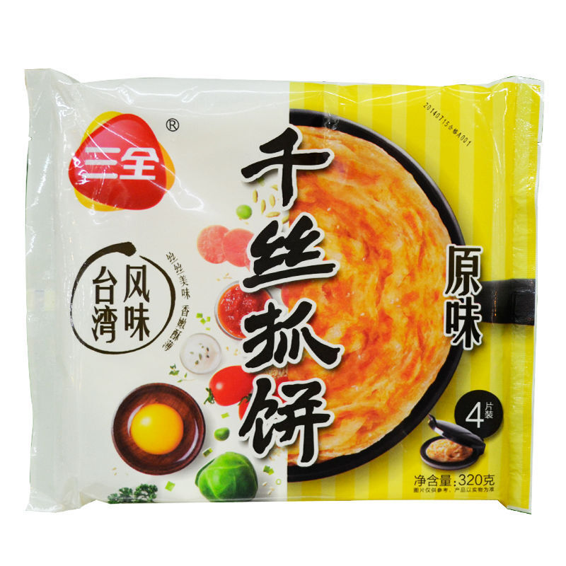 三全千丝原味手抓饼320g