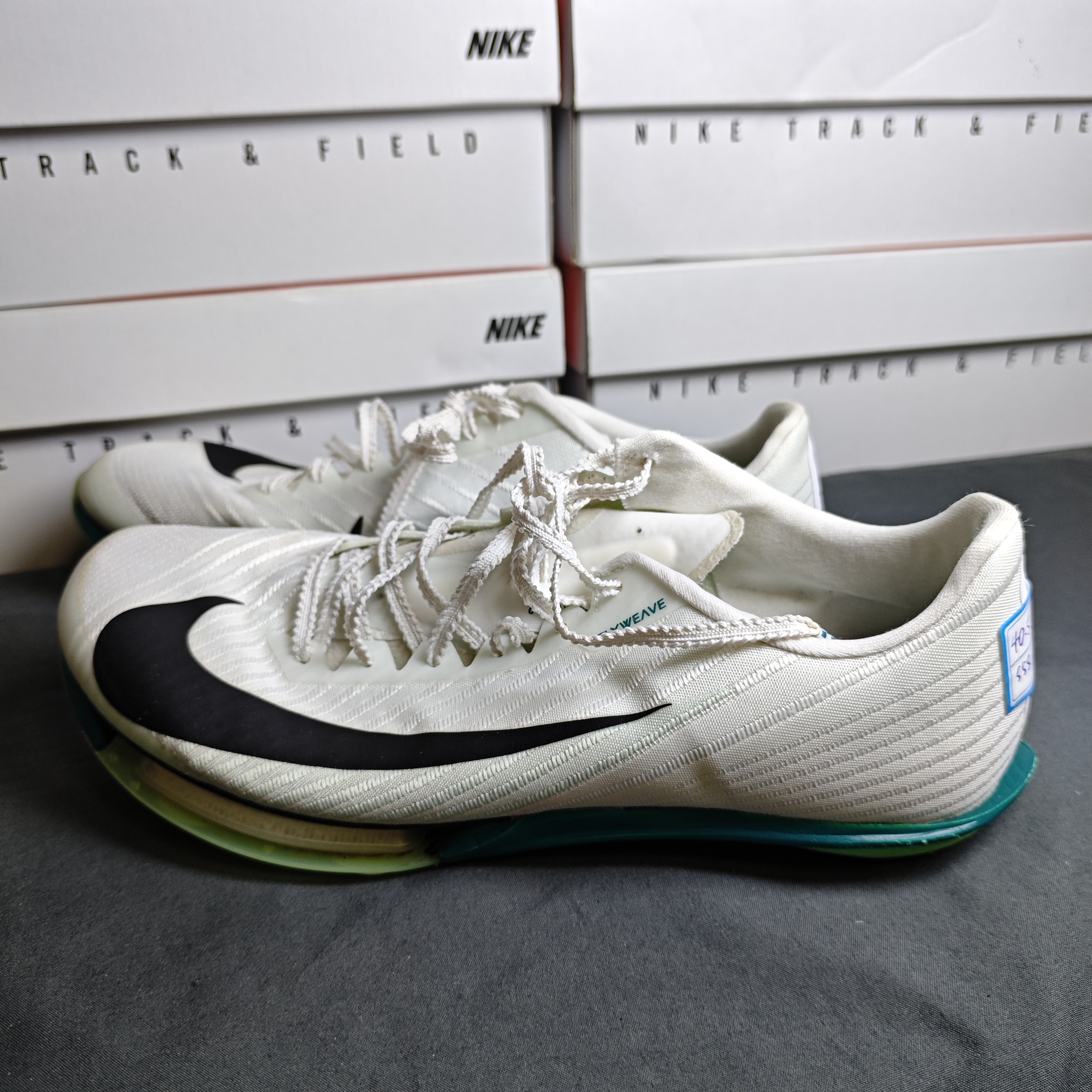 95新 MM6 编号H35   40.5码 maxfly二代薄荷绿西瓜红