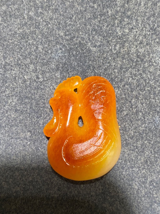 新疆和田玉     鸡