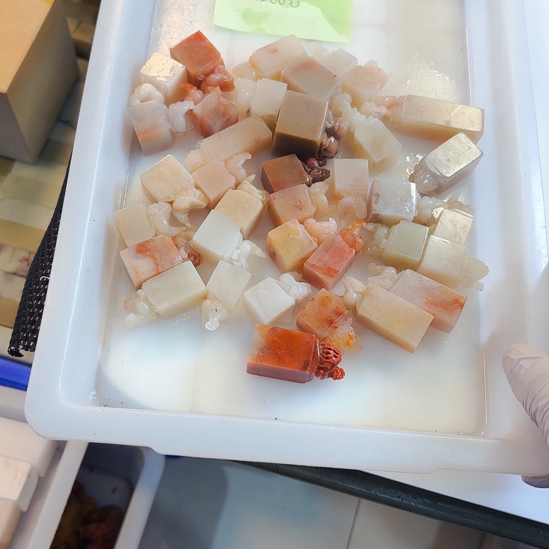 富***雨青田石印石你就在家里