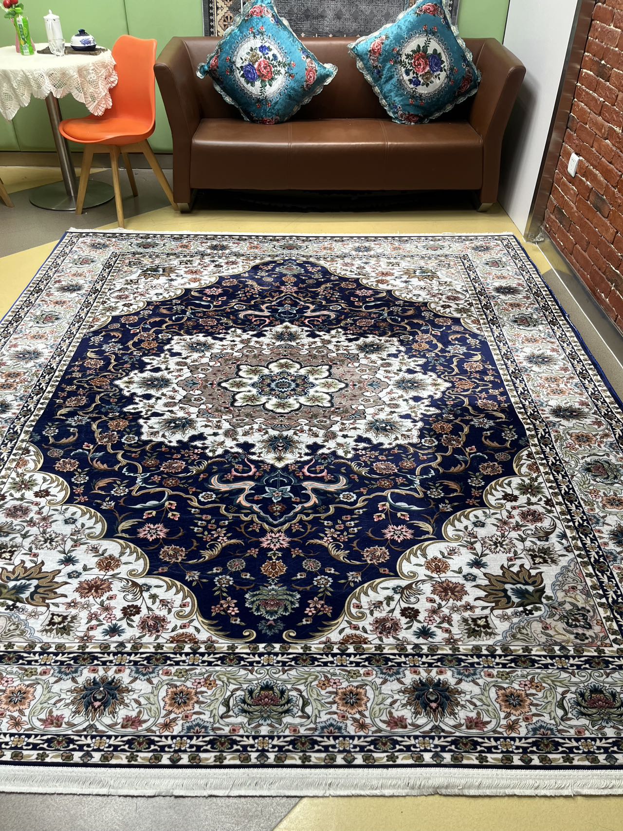 客厅欧式仿羊绒地毯