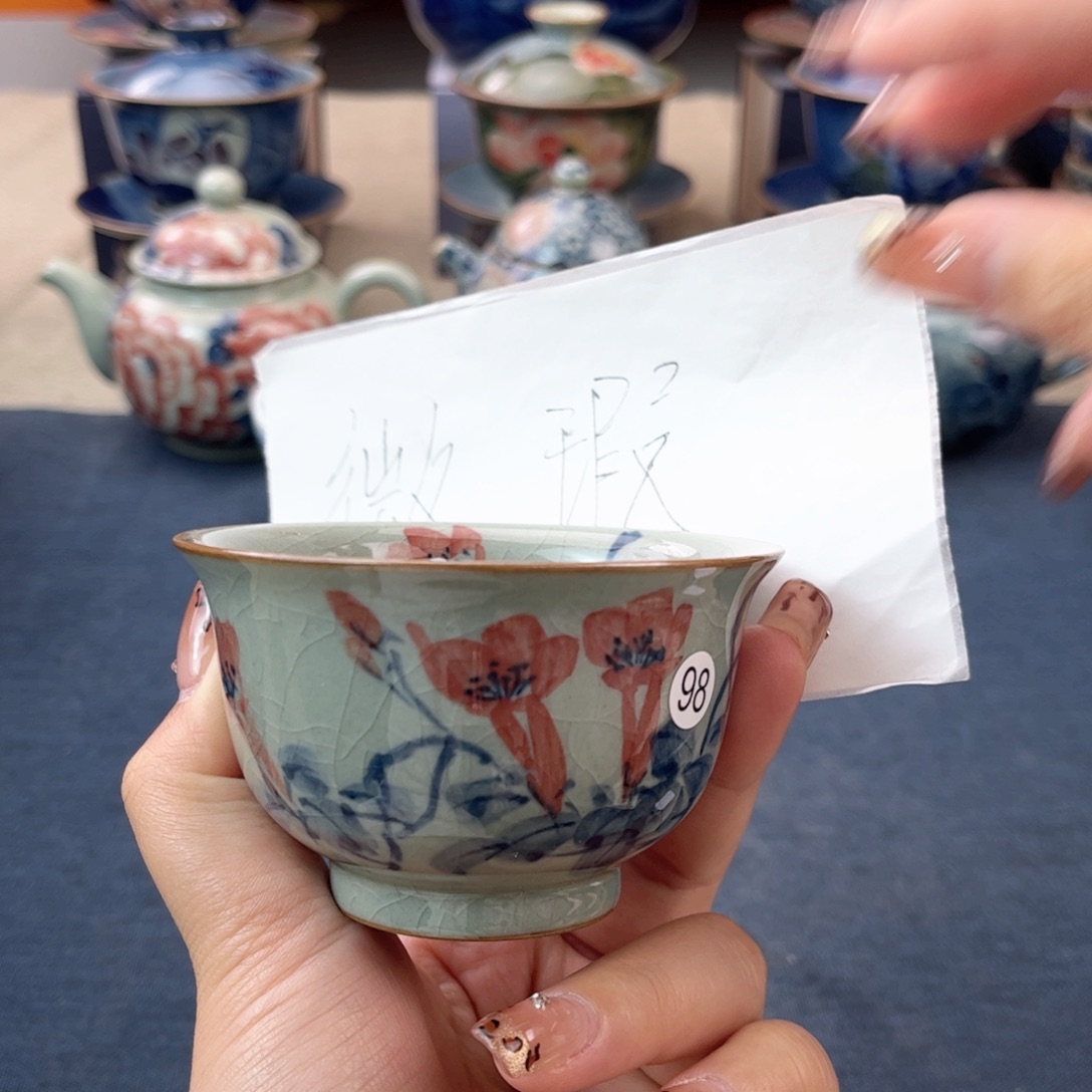 杯景德镇陶瓷杯子