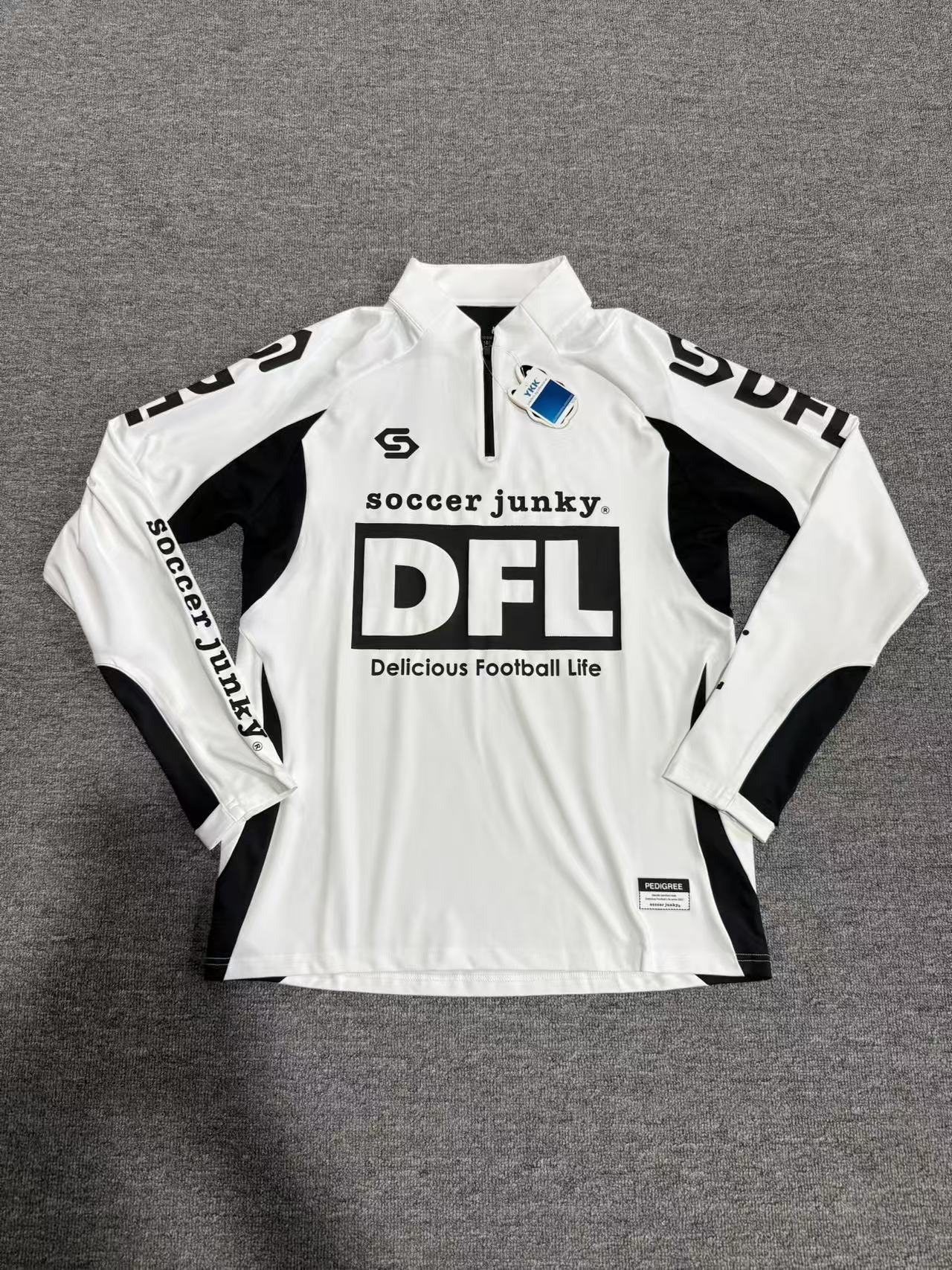 soccer junky足球狗龙王系列半拉链长袖足球训练服 SJ25967