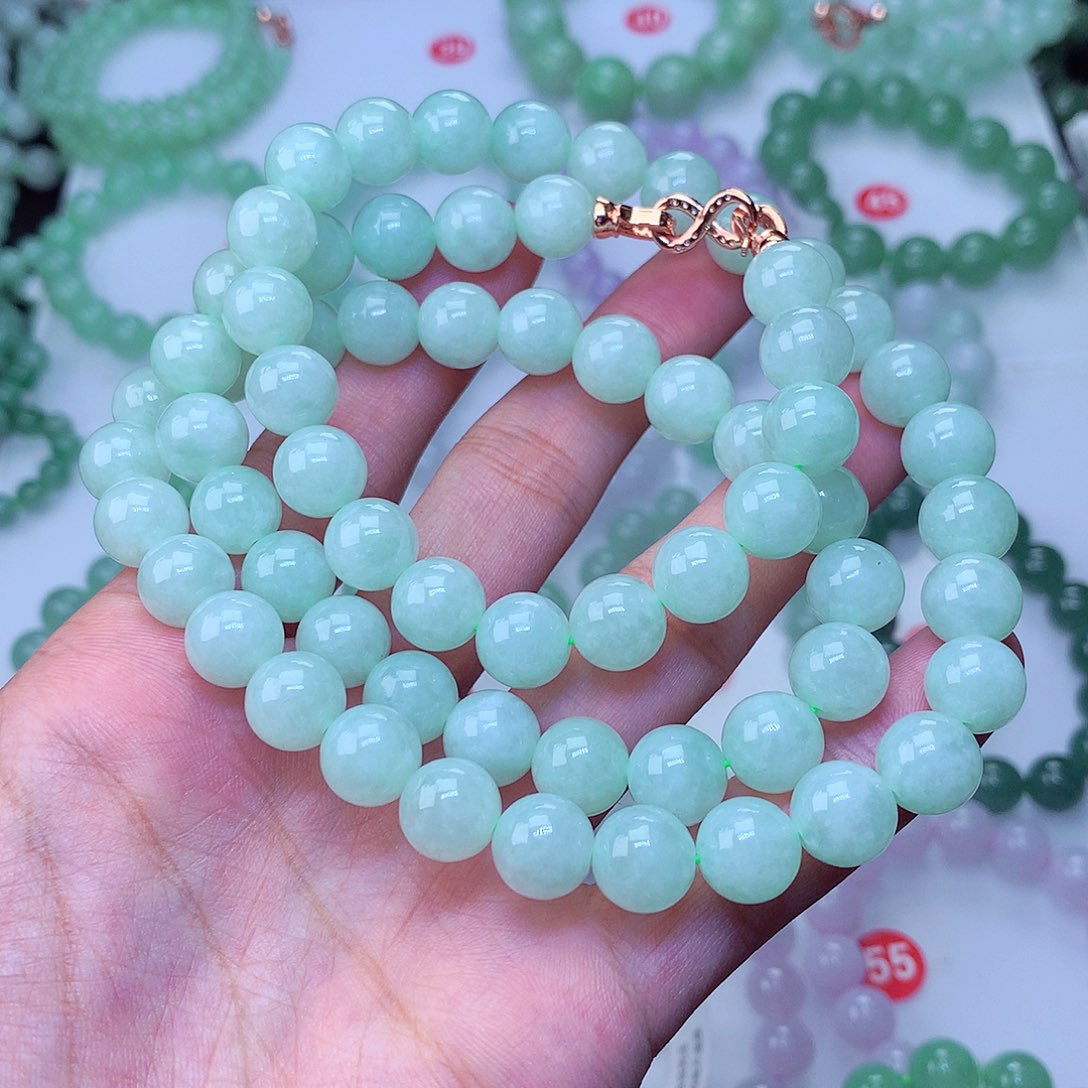 毛衣链未镶嵌翡翠卡10.4