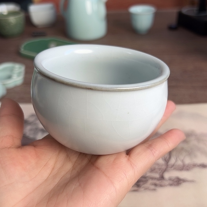 小米茶器龙泉青瓷