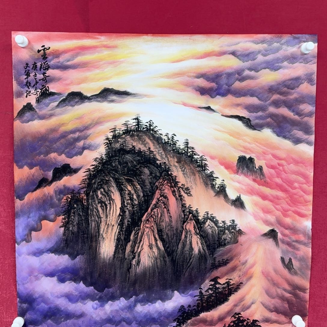 国画国画李文军教授国画精品