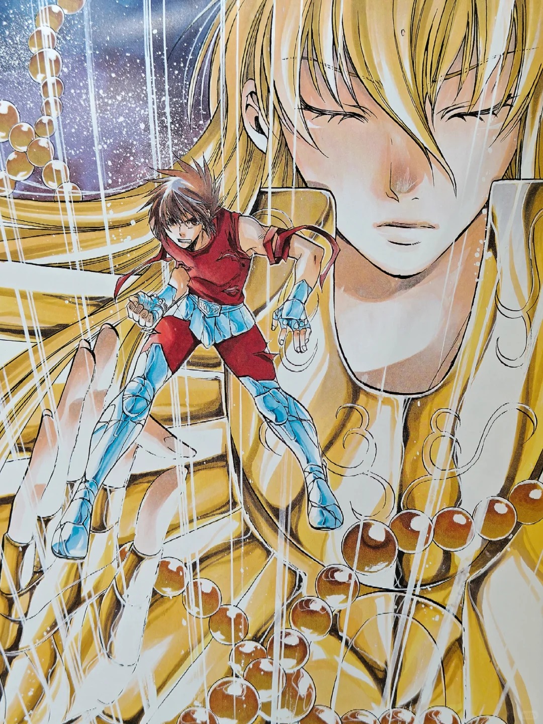 【明选】圣斗士星矢LC 原画切页 车田正美