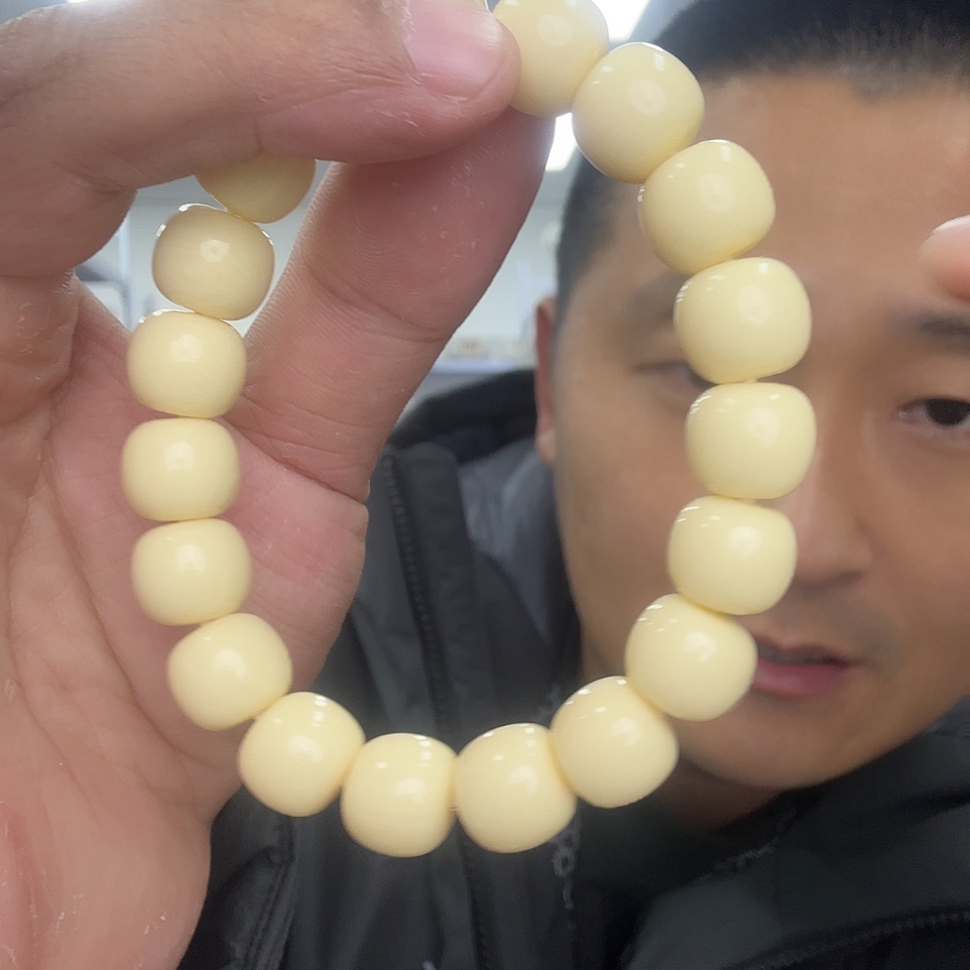 手串白玉菩提12老邢润润