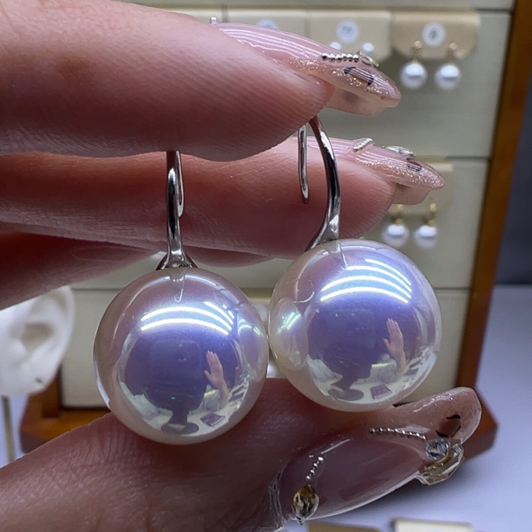 未镶嵌淡水珍珠耳饰