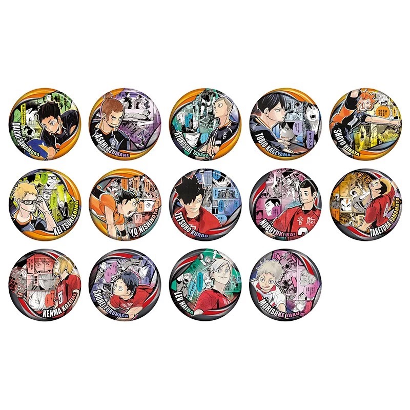 排球少年 原画回忆三弹 JCS MEMORIES乌野音驹高校（默认厂瑕） 