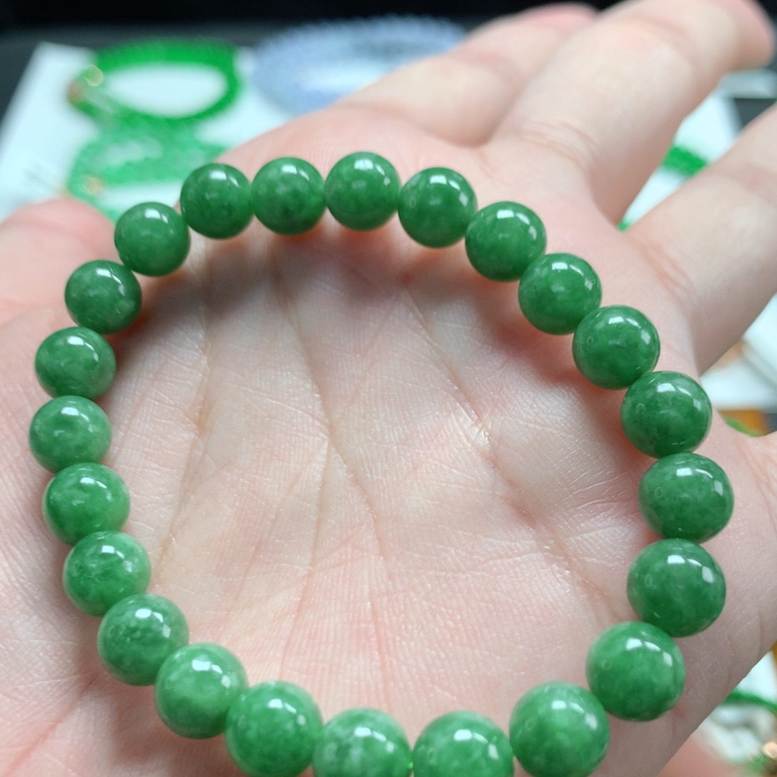翡翠未镶嵌手链翡翠