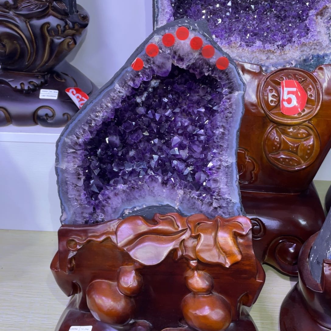 未镶嵌大型摆件（非配饰）紫晶