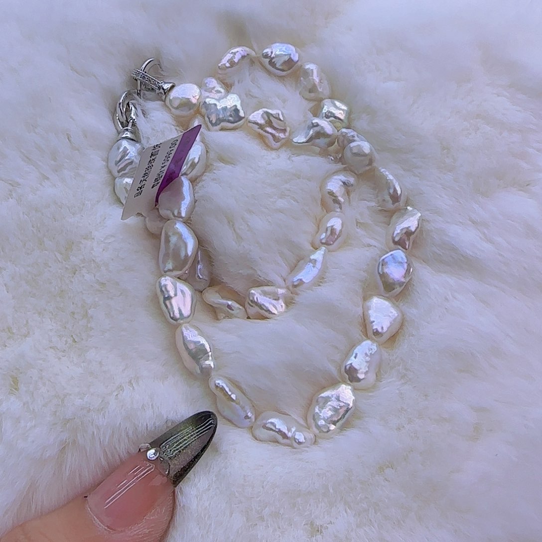 未镶嵌项链定制833有瑕疵淡水珍珠