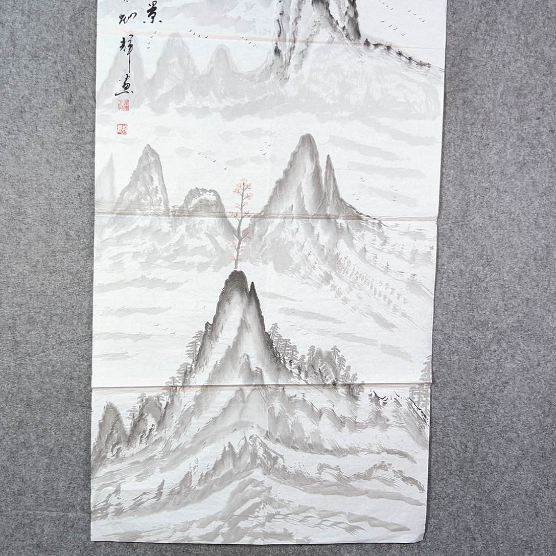 国画254 牡丹花的味道是非常对象