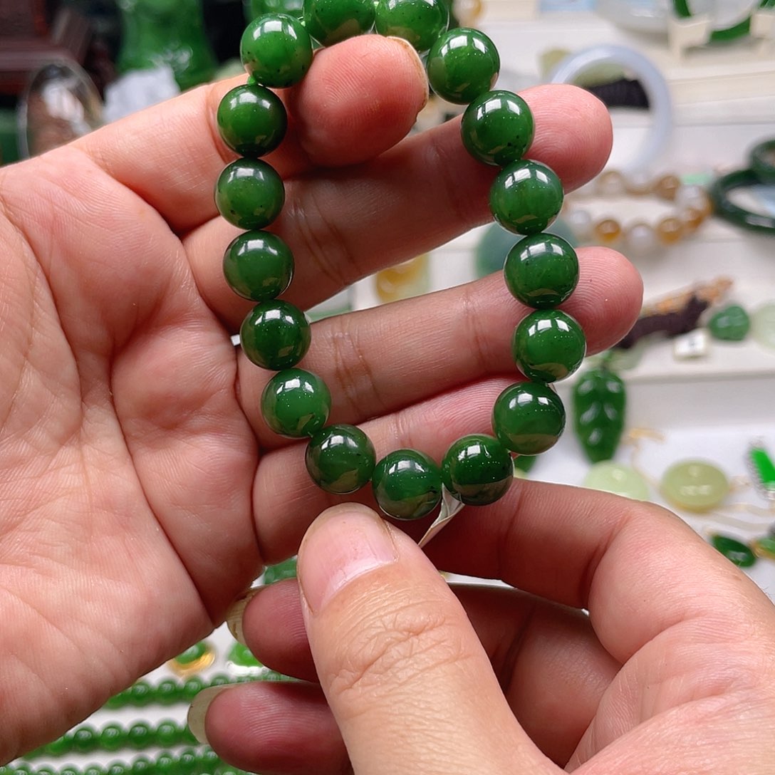 未镶嵌手链和田玉（碧玉）