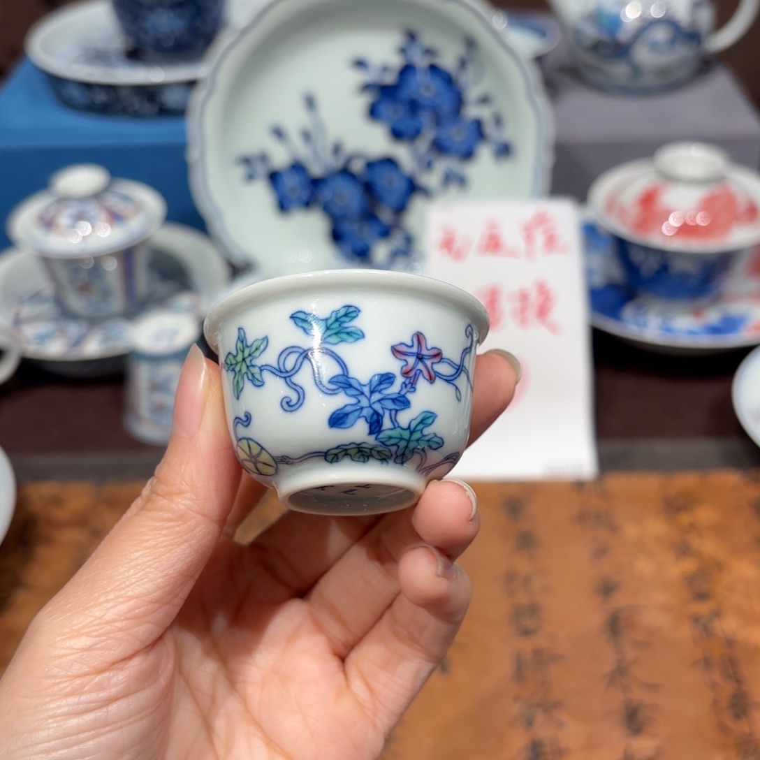 瓷片余*笙景德镇纯手工手绘