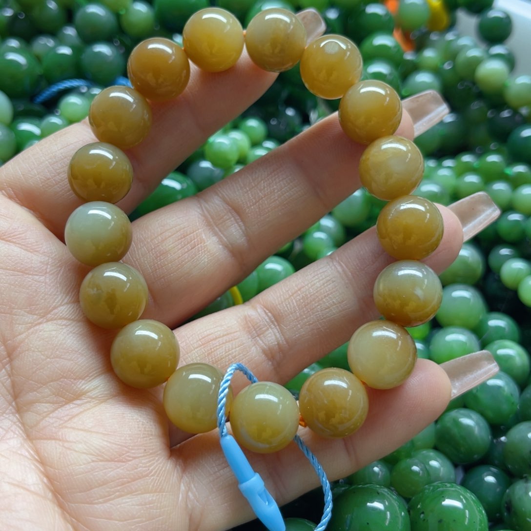 和田玉手链未镶嵌