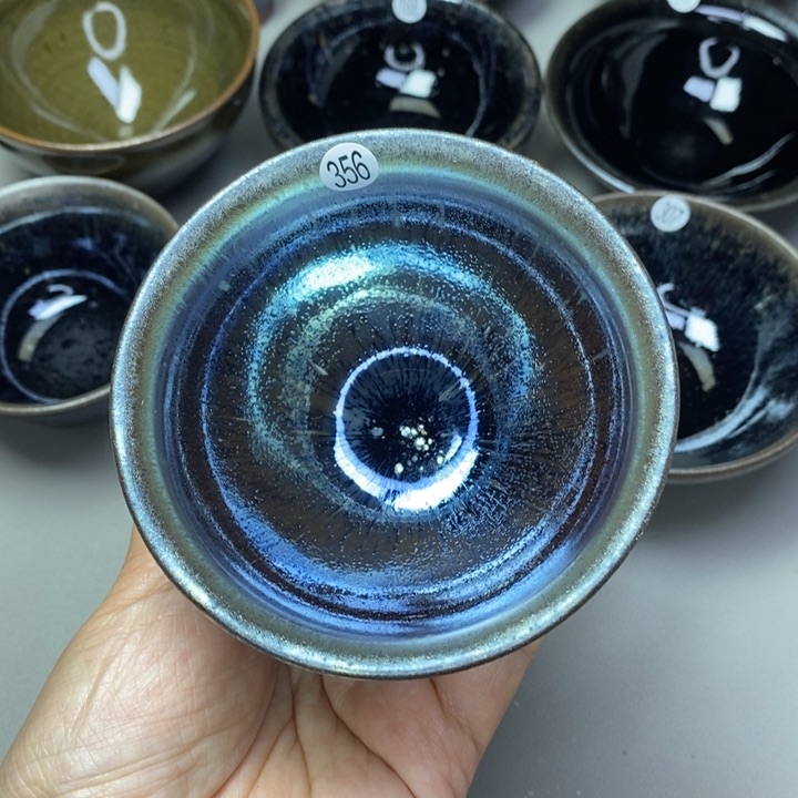 茶盏建窑建盏柴烧主人杯