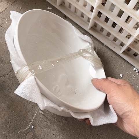 微瑕，不能明火，17厘米，2个白盘