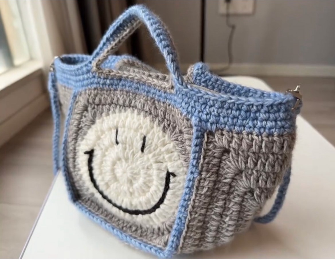 手工钩织毛线成品包包-年终狂欢季