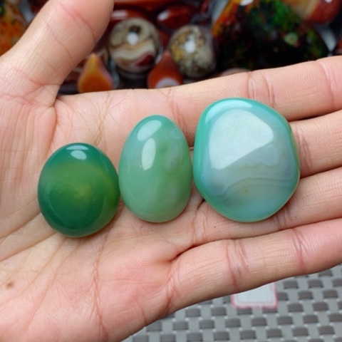 未镶嵌玛瑙/玉髓珠宝奇石慕*打孔不退不换