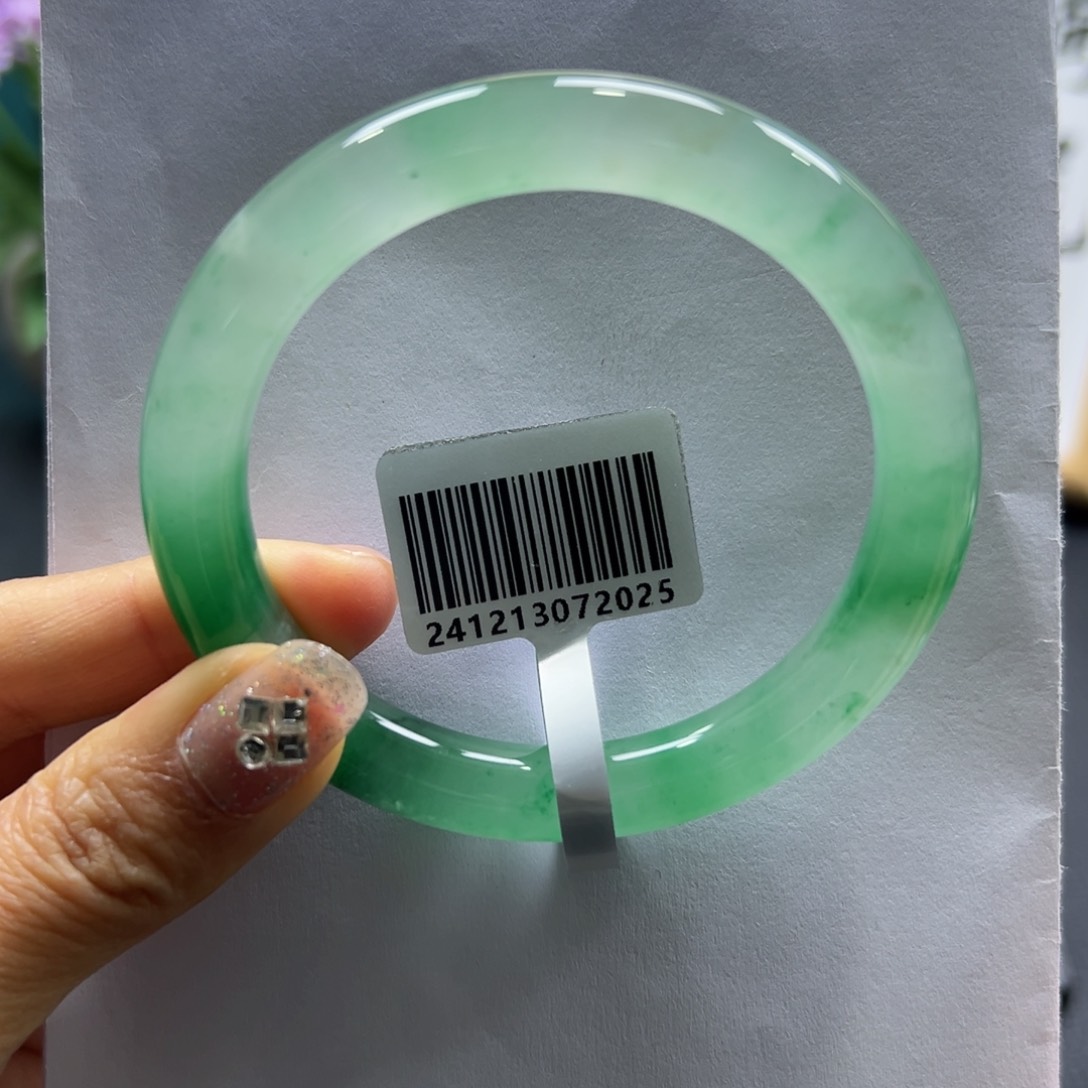 石英质玉未镶嵌手镯优优ZQP56-57圈口