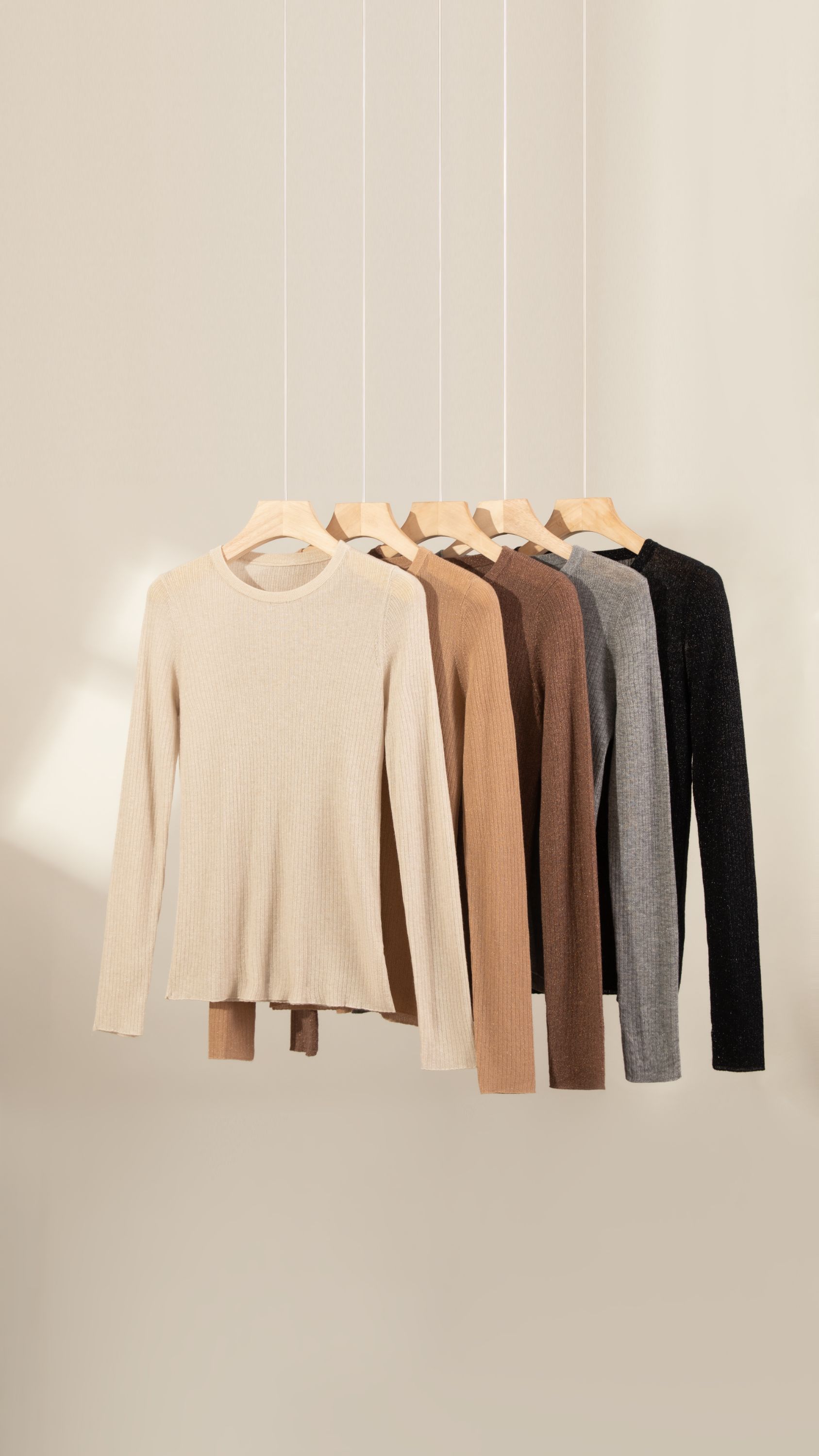 圆领纯羊毛针织衫女装2025秋冬纯色独特漂亮小衫长袖休闲百搭上衣