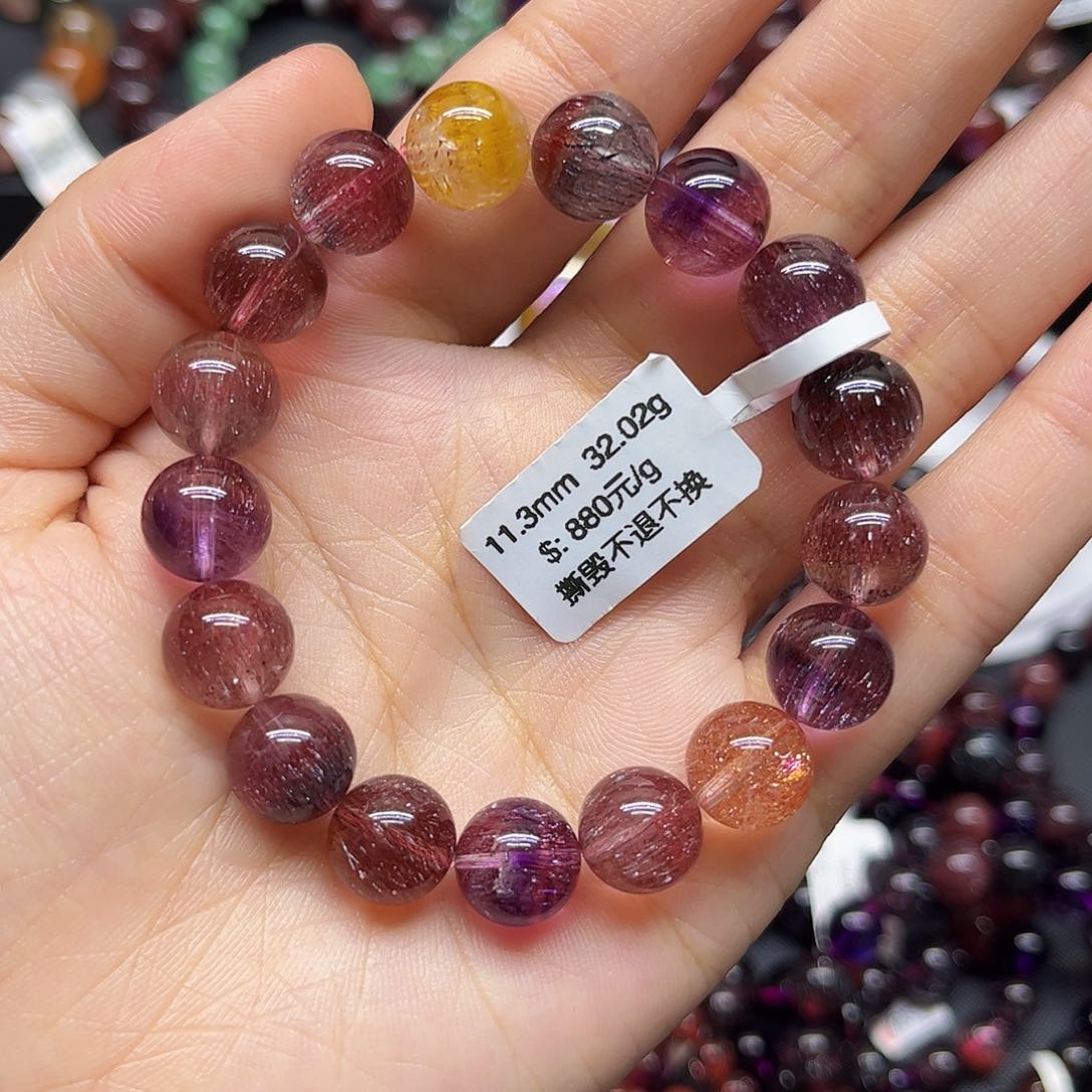 水晶手链未镶嵌手链