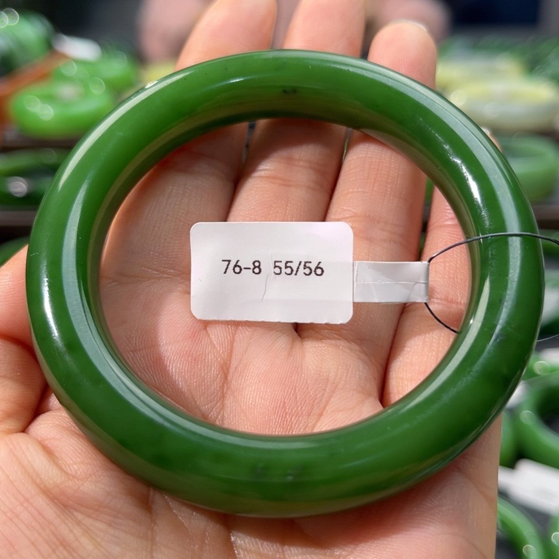 和田玉（碧玉）手镯未镶嵌