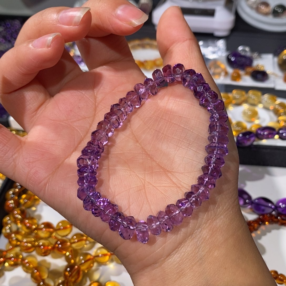 手链水晶未镶嵌烟花切