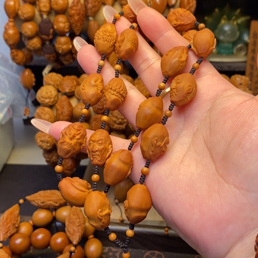 橄榄核手串/手链十八罗汉