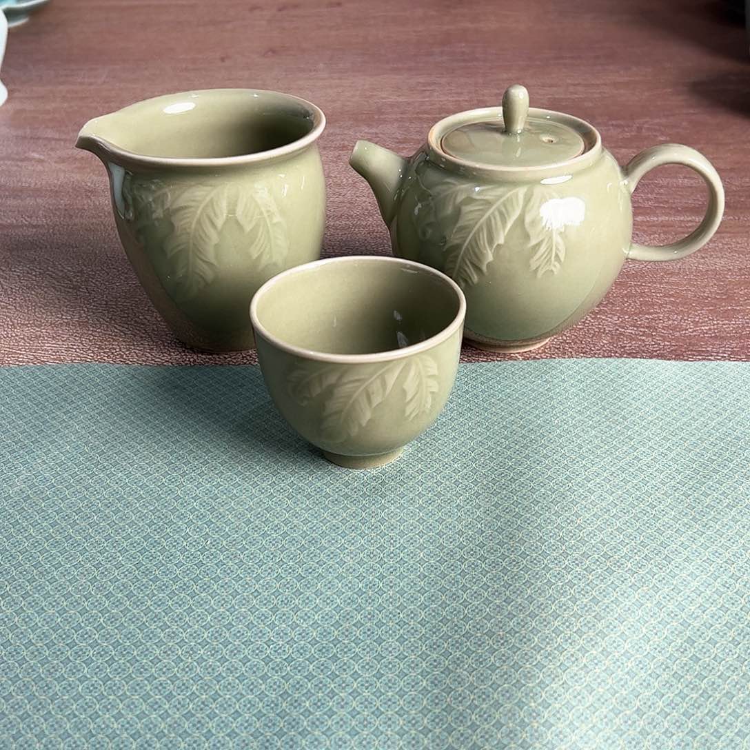 云间青瓷小米茶器龙泉