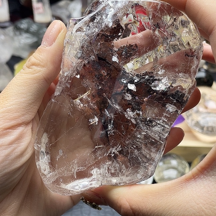 水晶未镶嵌珠宝半成品38水晶石
