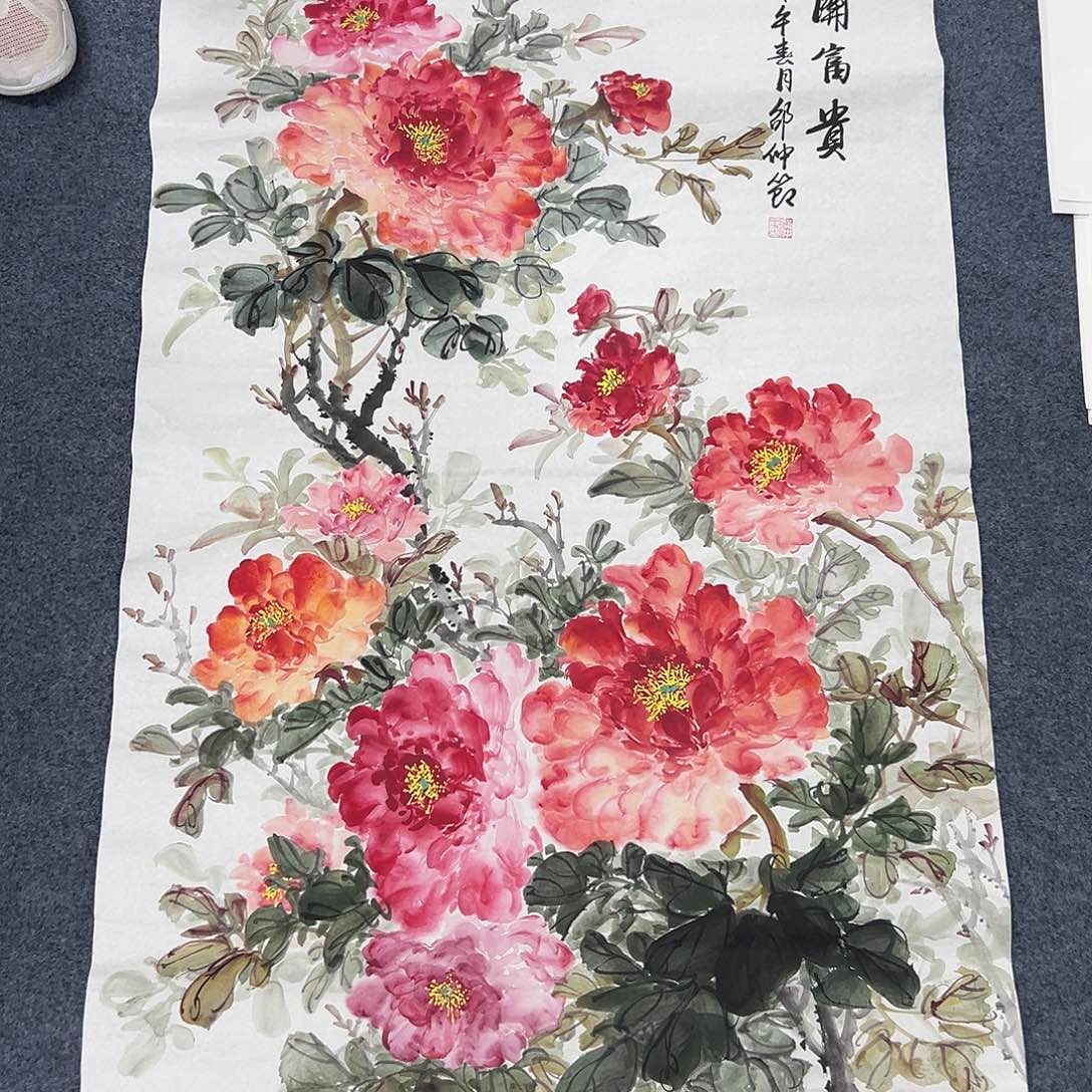 国画国画作品纯手绘
