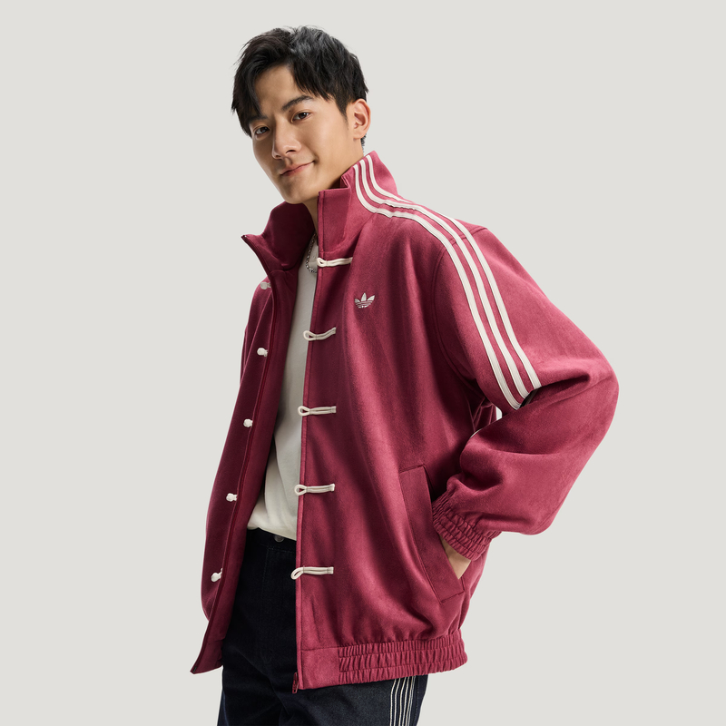 adidas/阿迪达斯新款时尚百搭新中式运动宽松夹克外套KR0294