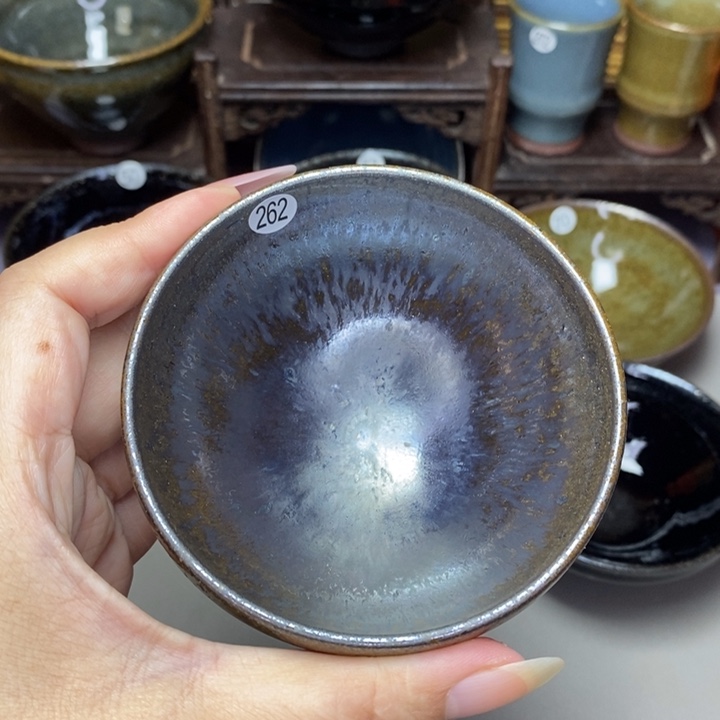 茶盏建窑建盏主人杯