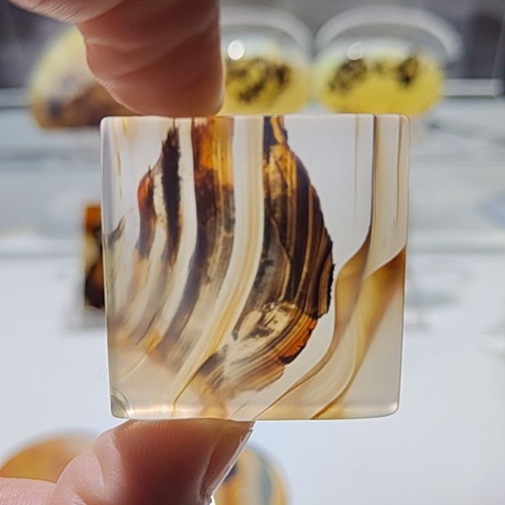 玛瑙/玉髓未镶嵌吊坠(不含链)87号