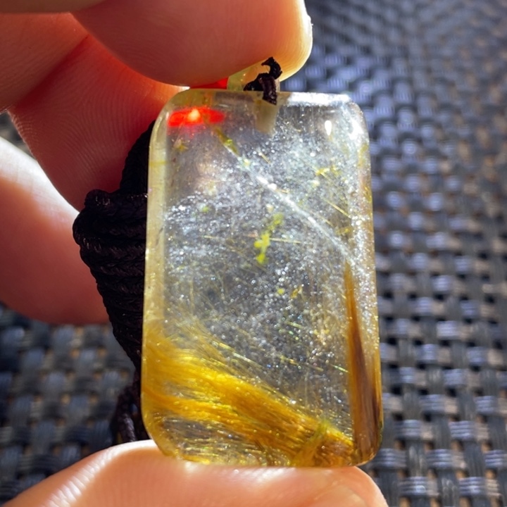 水晶吊坠(不含链)未镶嵌芷*