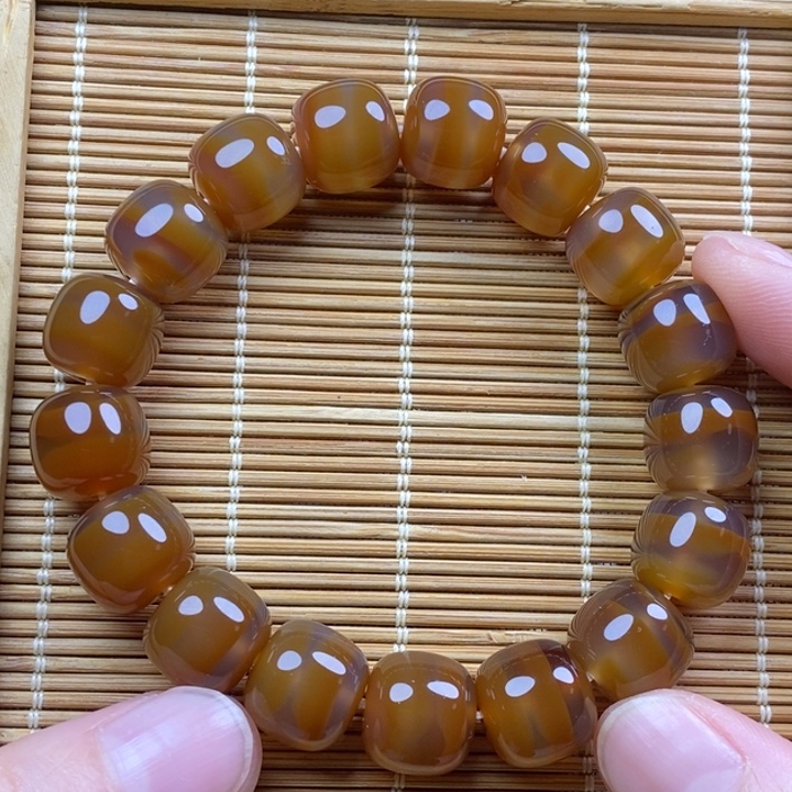 玛瑙/玉髓未镶嵌手链