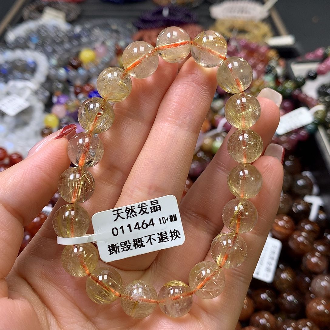 水晶手链未镶嵌，
