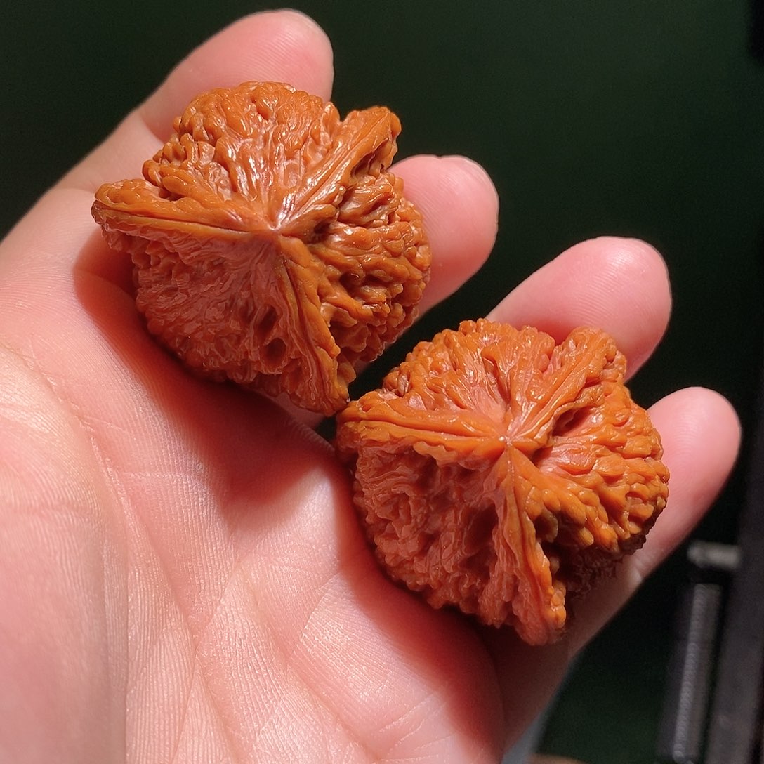 把件文玩核桃42南疆石三棱