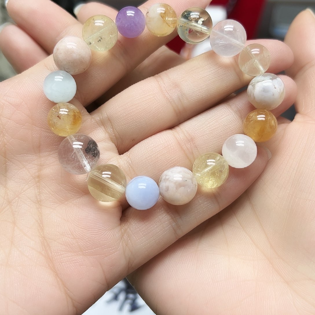 未镶嵌手链水晶多宝30号