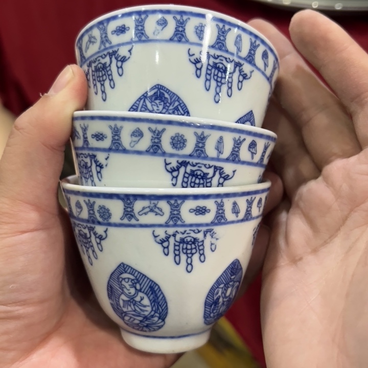 心***善瓷片景德镇陶瓷艺术