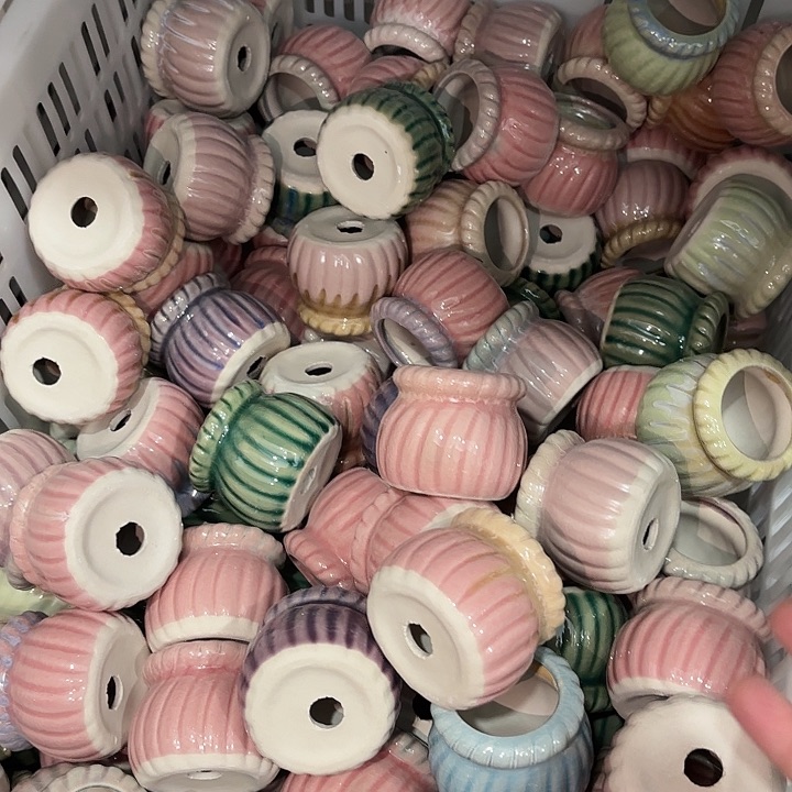 红陶发6个，非完美，介意慎拍。