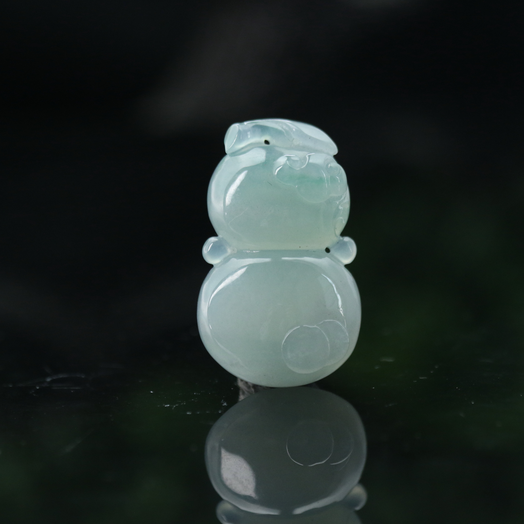 6天然缅甸翡翠A货冰吊坠/600159/上海嘉禾拍卖