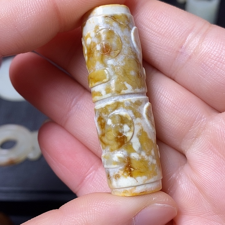 和田玉（糖玉）未镶嵌车挂安***记