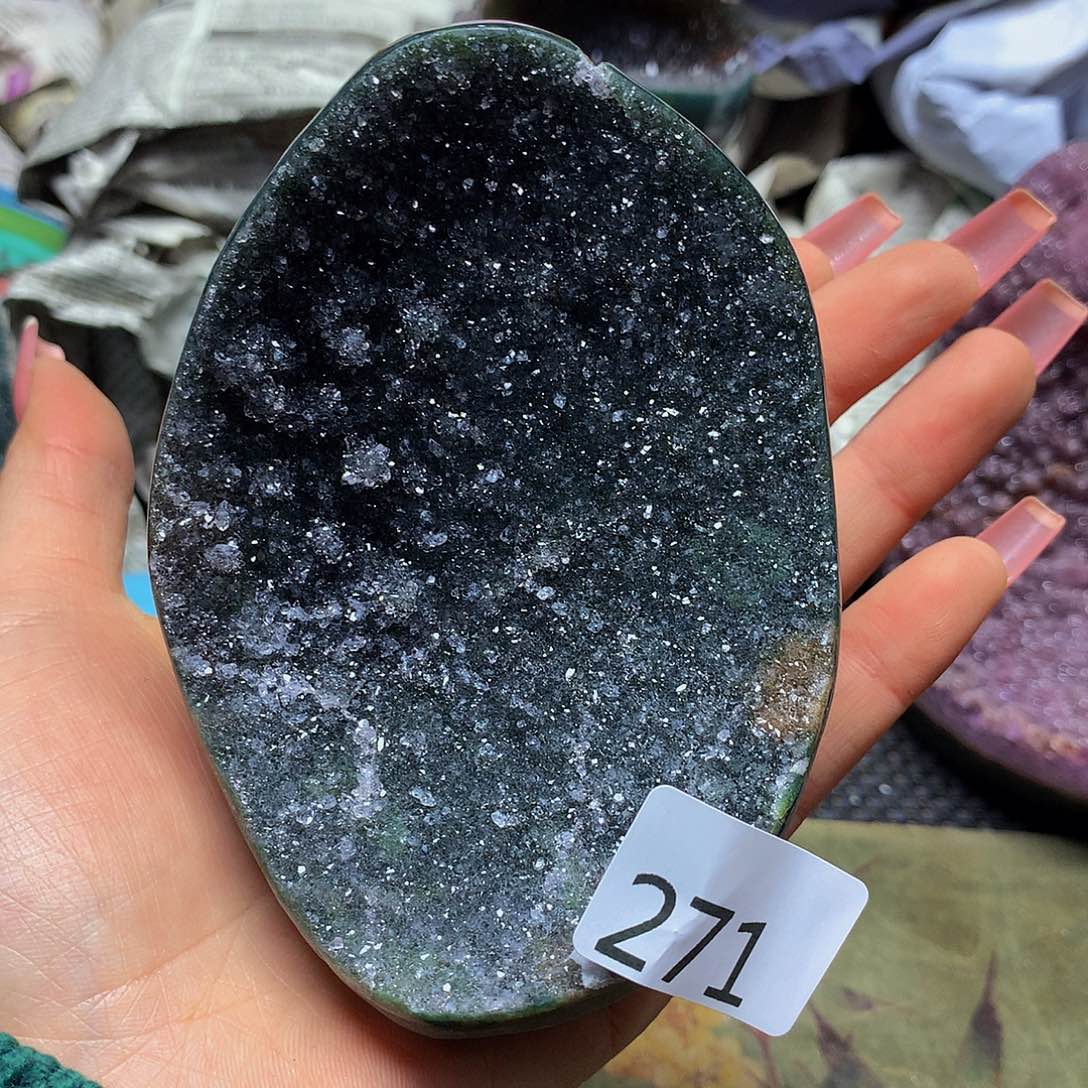 紫晶大型摆件（非配饰）未镶嵌