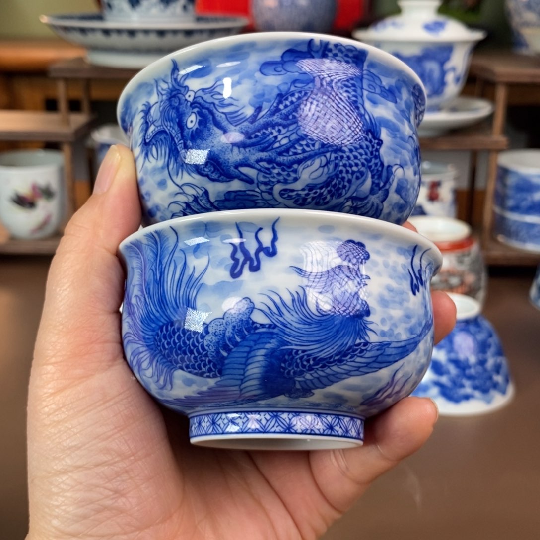 景德镇陶瓷手工手绘