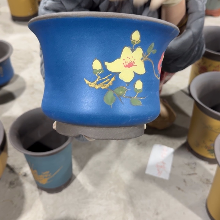 紫砂花盆紫砂花盆口径20/16