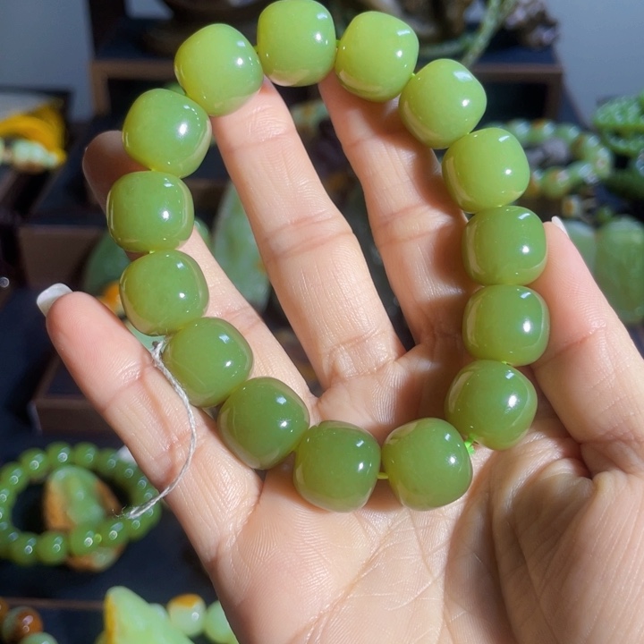 和田玉手链未镶嵌大*